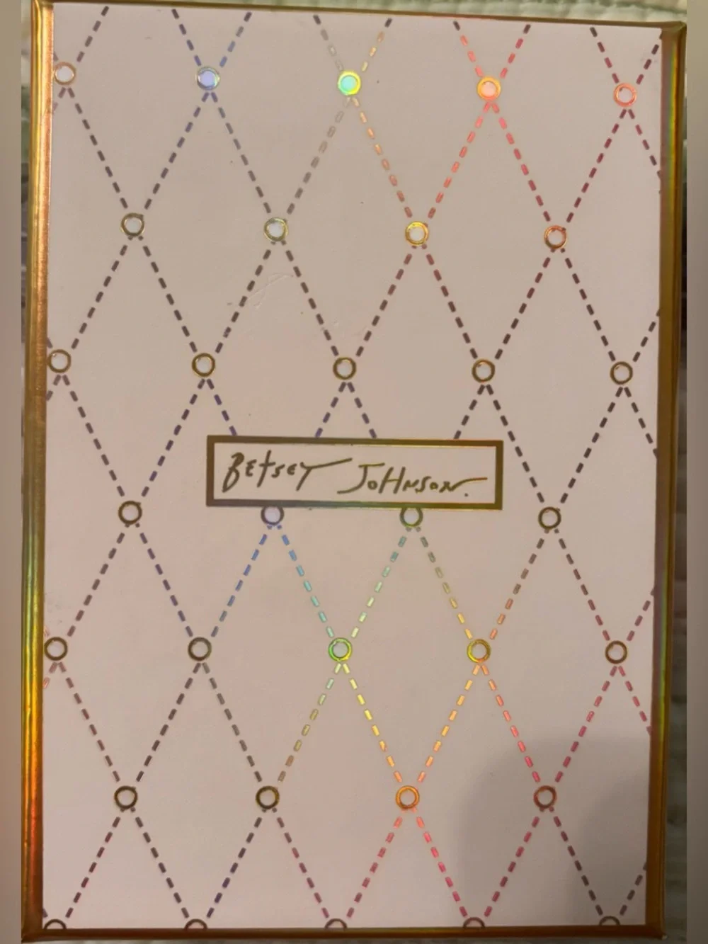 Betsey Johnson lightning bolt bag charm/key chain - NIB - Picture 3 of 4